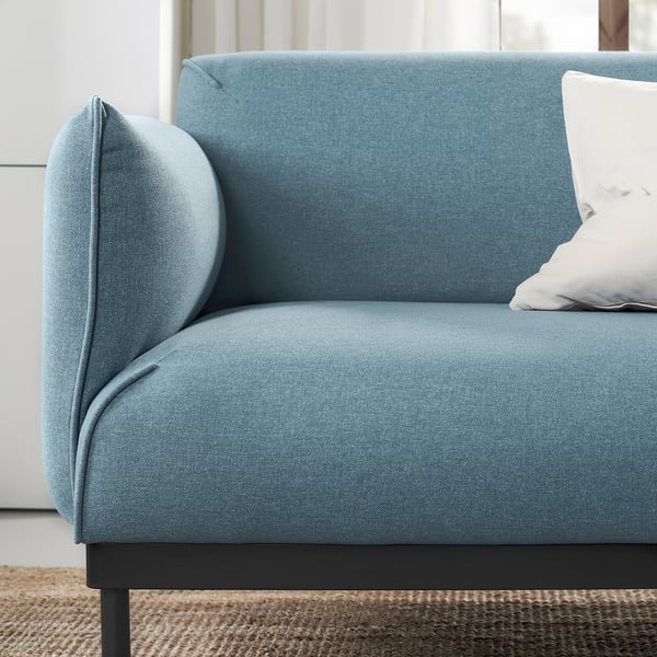 ÄPPLARYD 2er-Sofa, Gunnared hellblau