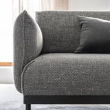 ÄPPLARYD 2er-Sofa, Lejde grau/schwarz