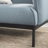 ÄPPLARYD Ecksofa 4-sitzig, Gunnared hellblau