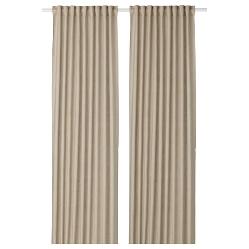 Aina 2 Gardinenschals Beige Ikea Schweiz