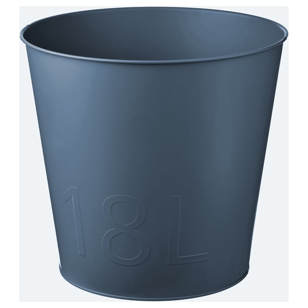 ÅKERBÄR Übertopf, drinnen/draußen dunkelblau, 32 cm
