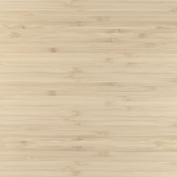 ÅLSKEN Abdeckplatte, Bambus hell/Furnier, 122x49 cm