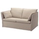 BACKSÄLEN 2er-Sofa, Katorp natur