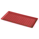 BAGGMUCK Schuhmatte, drinnen/draußen/rot, 71x35 cm