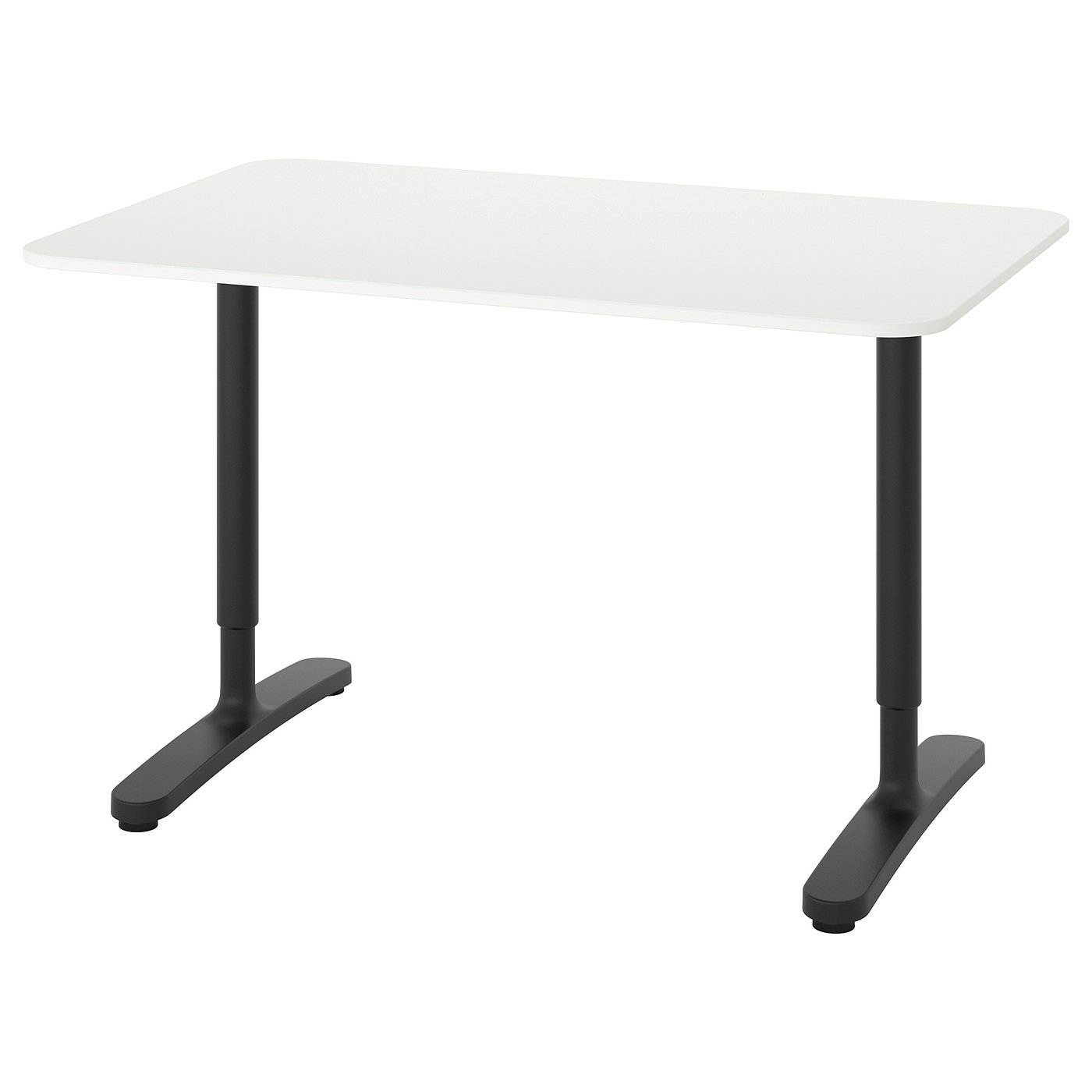 Bekant Schreibtisch Weiss Schwarz Ikea Schweiz