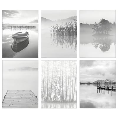 BILD Bild, Ruderboot und Stege, 30x40 cm