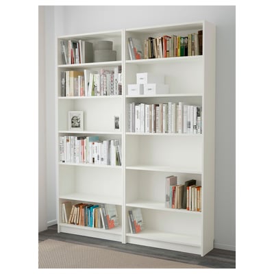 BILLY Bücherregal, weiß, 160x28x202 cm