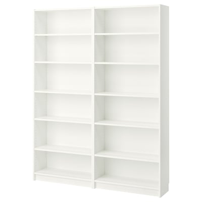 BILLY Bücherregal, weiß, 160x28x202 cm