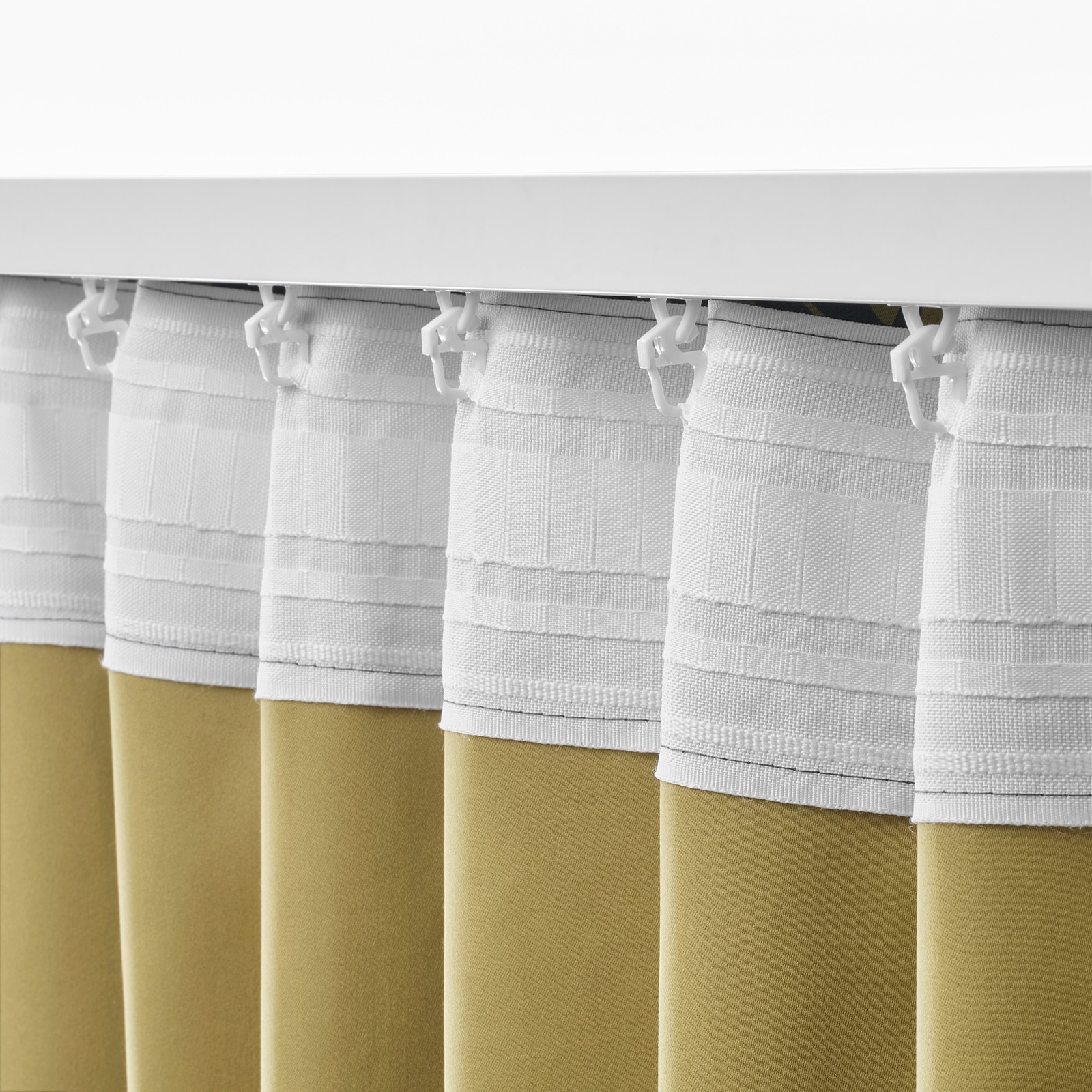 BLÅBÄRSMOTT 2 Gardinenschals (verdunk.), grün, 145x300 cm - IKEA Schweiz