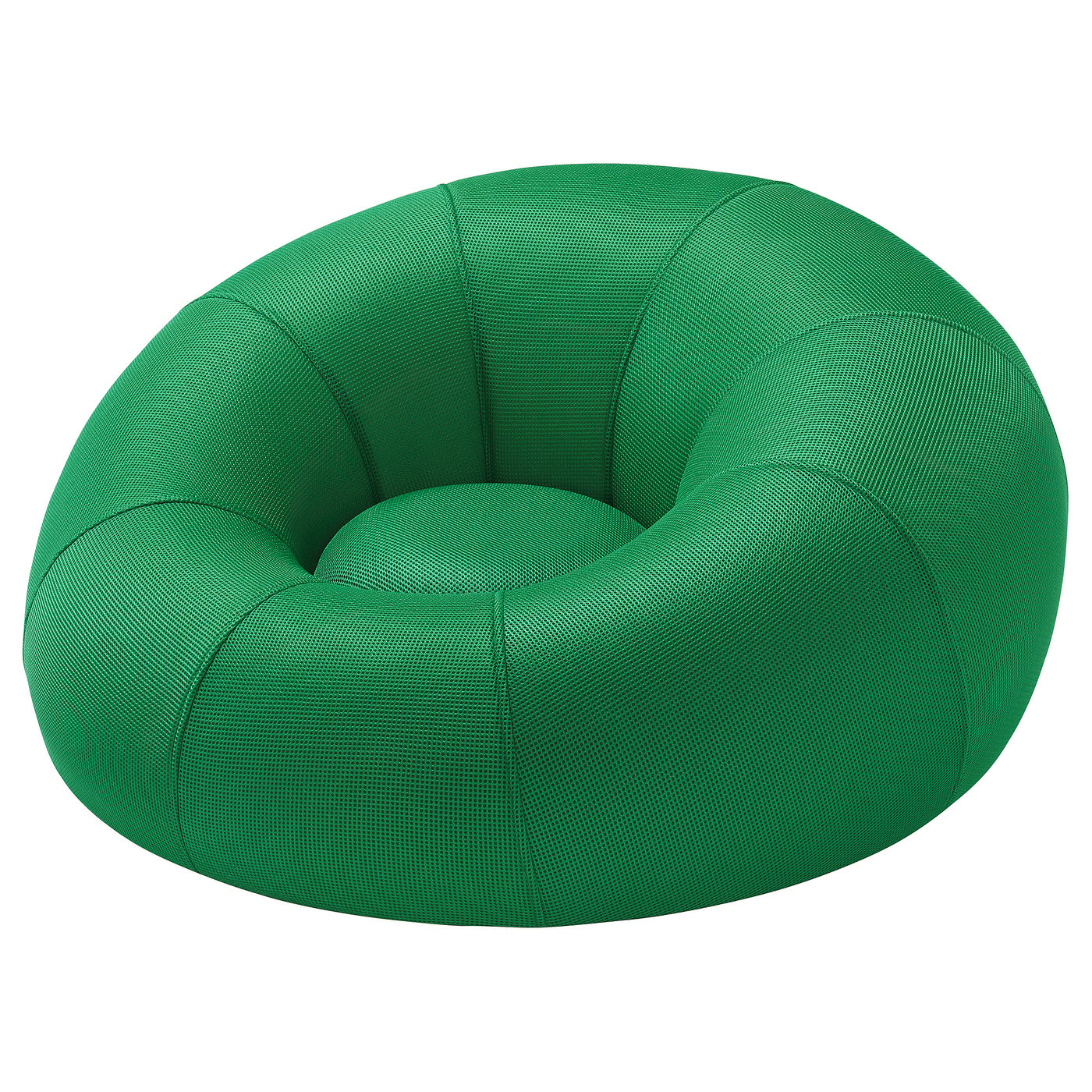BRÄNNBOLL Gamingsessel aufblasbar - leuchtend grün IKEA occasion