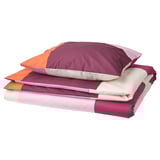 BRUNKRISSLA Bettwäsche-Set, 2-teilig, rosa, 150x200/50x60 cm