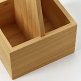 CHOKLADHAJ Fach tragbar, Holz, 12x11 cm