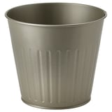 CITRONMELISS Übertopf, drinnen/draußen/grau, 15 cm