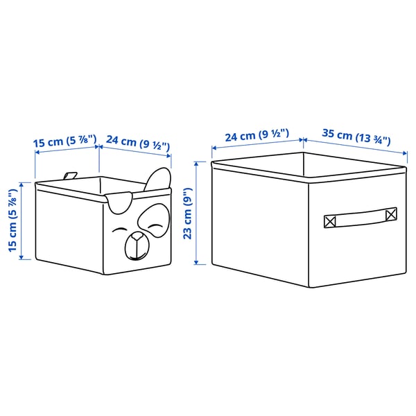 DRÖMSLOTT Box 2er-Set