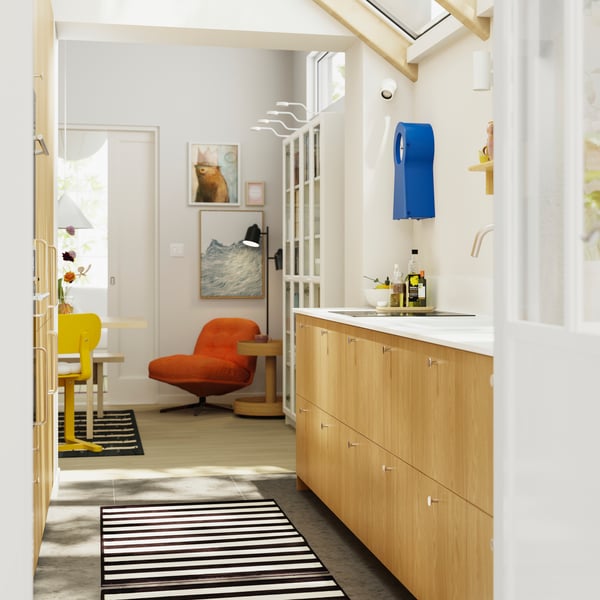 DYVLINGE Drehsessel, Kelinge orange
