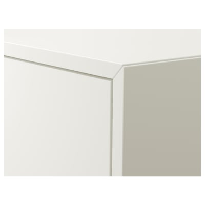 EKET Schrank mit Tür + 1 Boden, weiß, 35x35x70 cm