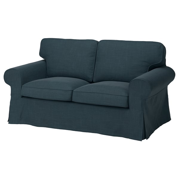 EKTORP 2er-Sofa, Hillared dunkelblau