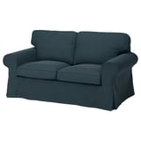 EKTORP 2er-Sofa, Hillared dunkelblau
