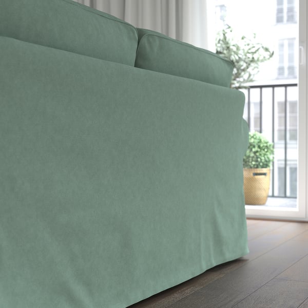 EKTORP 2er-Sofa, Tallmyra hellgrün