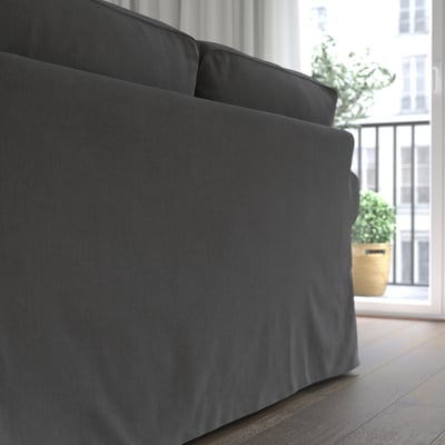 EKTORP 2er-Sofa, Tallmyra mittelgrau