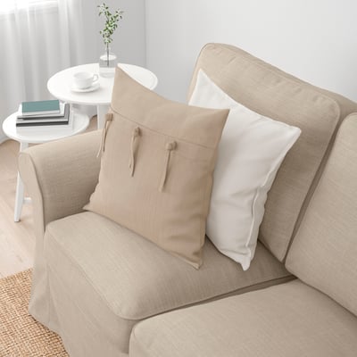 EKTORP 3er-Sofa, Hillared beige