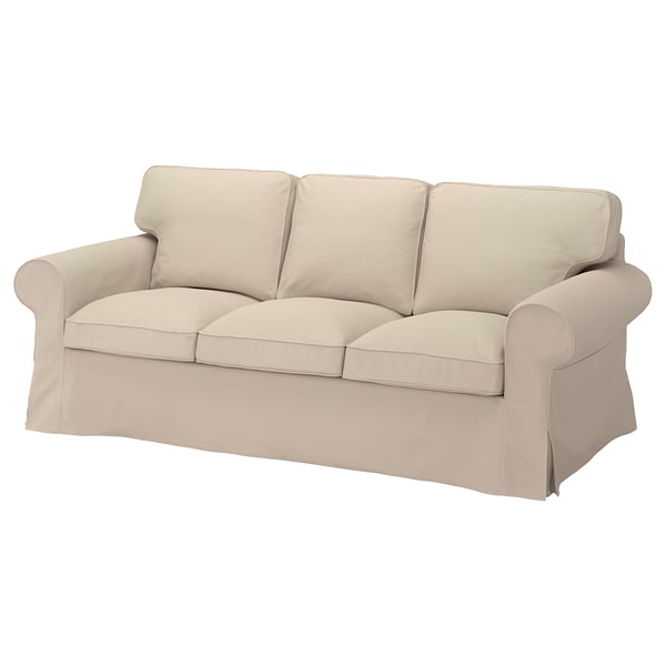EKTORP Bezug 3er-Sofa - Hallarp beige - IKEA Schweiz