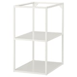 ENHET Regalrahmen für Unterschrank+Böden, weiß, 40x60x75 cm