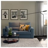 ESKILSTUNA 2er-Sofa, Gunnared blau