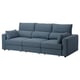 ESKILSTUNA 3er-Sofa, Gunnared blau