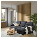 ESKILSTUNA 3er-Sofa, Hillared anthrazit
