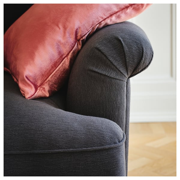 ESSEBODA 2er-Sofa, Knäbäck/anthrazit Birke