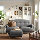 ESSEBODA 2er-Sofa, Tallmyra/mittelgrau Birke