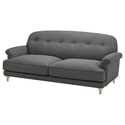 ESSEBODA 3er-Sofa, Tallmyra/mittelgrau Birke
