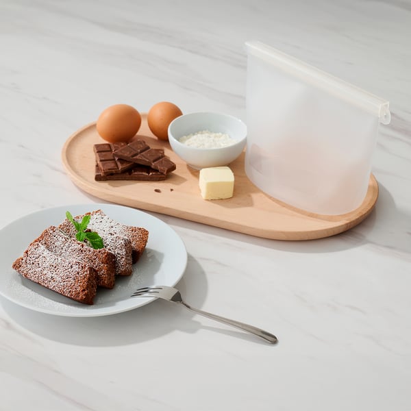 FILFISK Beutel, wiederverschließbar 3er-Set, bunt/Silikon, 1.0/1.2/2.5 l