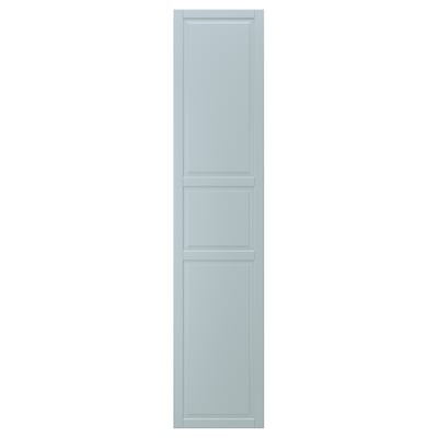 FJÄREHALS Tür, hell graublau, 50x229 cm