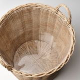 FLODBJÖRK Übertopf, drinnen/draußen hell graubraun, 41 cm