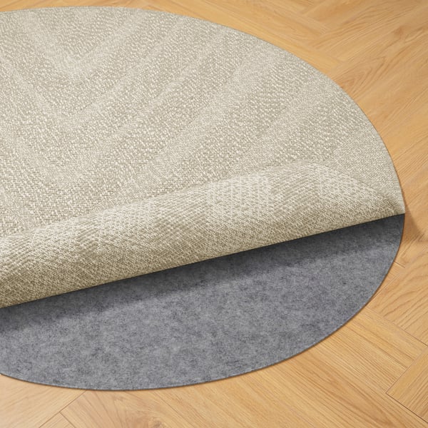 FULLMAKT Teppich flach gewebt, drin/draußen, beige/meliert, 130 cm