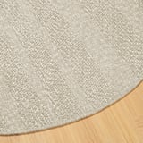FULLMAKT Teppich flach gewebt, drinnen/drau, beige/meliert, 130 cm