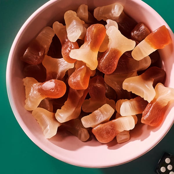 FYRTAKT Geleekonfekt, Colageschmack, 100 g