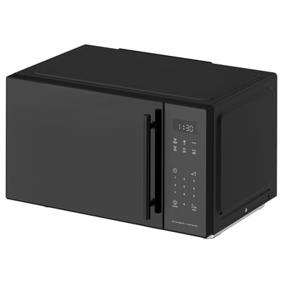 GÅTEBO Mikrowelle, Heißluftfrittierfunktion IKEA 500/schwarz