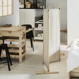 GLAMBERGET Raumteiler, Kiefer/Katorp beige, 150x150 cm