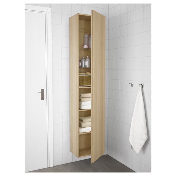 GODMORGON Hochschrank, Eicheneff wlas, 40x32x192 cm - IKEA Schweiz