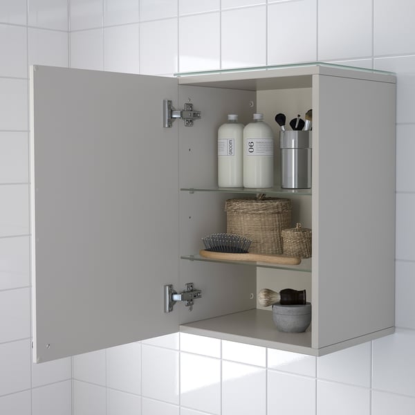 Godmorgon Wandschrank 1 Tur Kasjon Hellgrau Ikea Schweiz