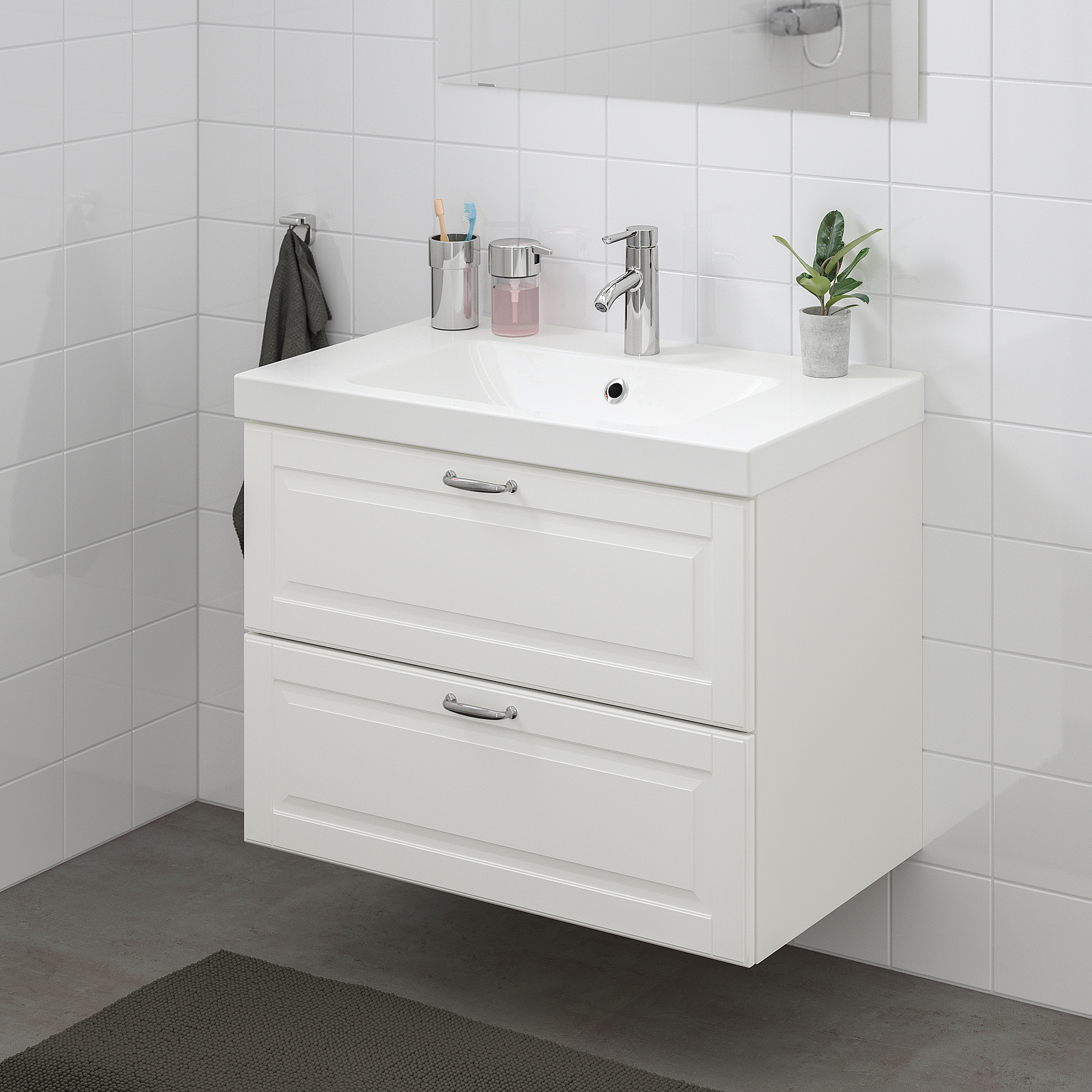 Spannende Ikea Godmorgon Mit Anderen Waschbecken Fotos