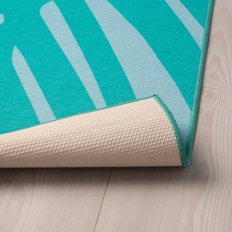 GRACIÖS Teppich, türkis, 133x160 cm - IKEA Schweiz