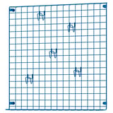GREJIG Wandgitter mit Ablage, blau, 58x59 cm