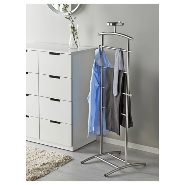 GRUNDTAL Kleiderständer, Edelstahl, 128 cm IKEA Schweiz