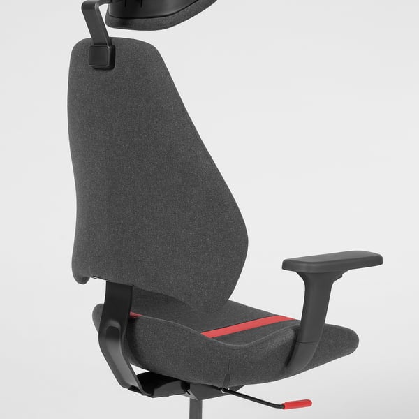 GRUPPSPEL Gamingstuhl, Gunnared schwarz/grau