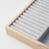HALSREM Schmuckkästchen mit Fächern, 33x22 cm