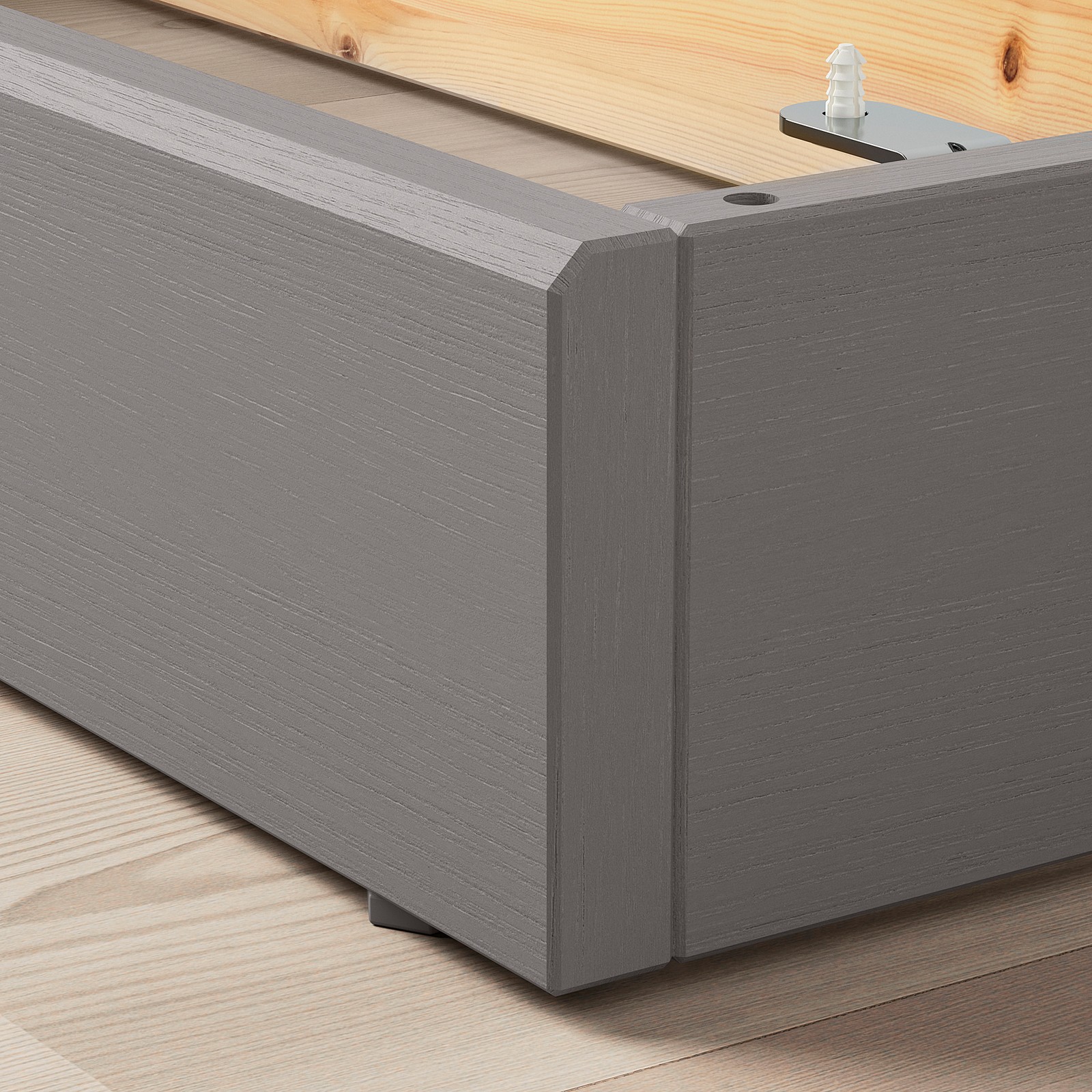 HAVSTA Sockel, grau, 81x37x12 cm - IKEA Schweiz
